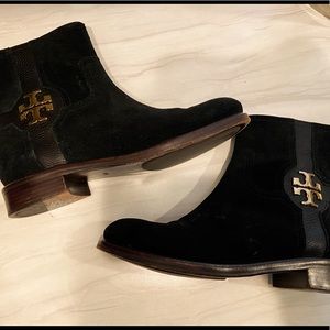 Tory Burch Suede Boots size 9.5